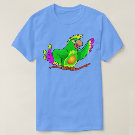 Parrot Talking Bird T-shirt (Design voorkant)