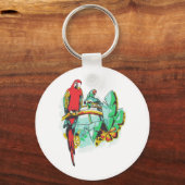 Parrot Trio Sleutelhanger (Voorkant)