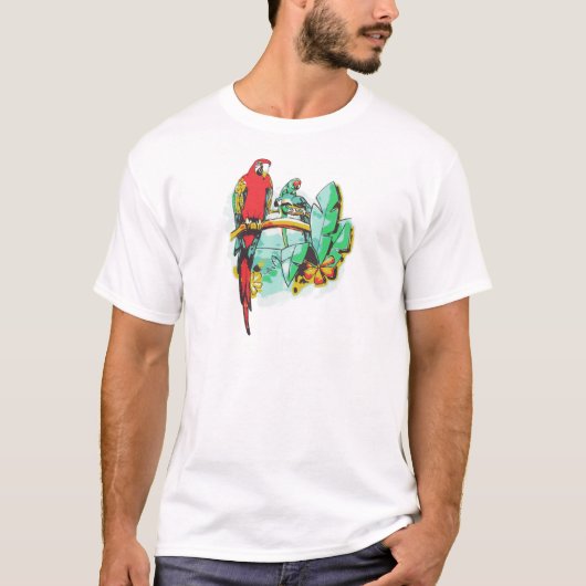Parrot Trio T-shirt (Voorkant)
