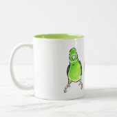 Parrot Trio Tweekleurige Koffiemok (Links)