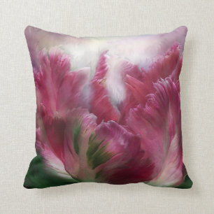 Parrot Tulip Art Designer Pillow Kussen