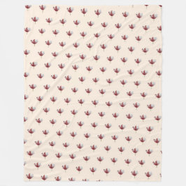 Parrot Tulip Fleece Deken