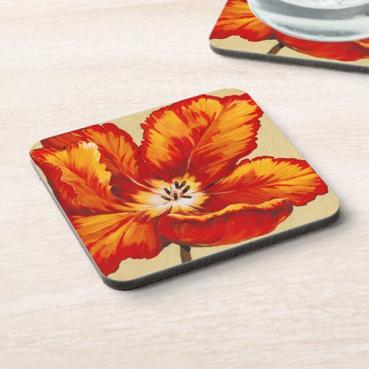 Parrot Tulip I Drankjes Onderzetter (Linkerzijde)