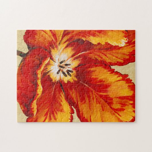 Parrot Tulip I Legpuzzel (Horizontaal)