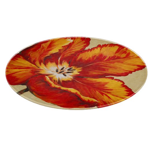 Parrot Tulip I Snijplank (Hoek)