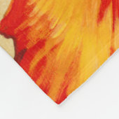 Parrot Tulip II Fleece Deken (Hoek)