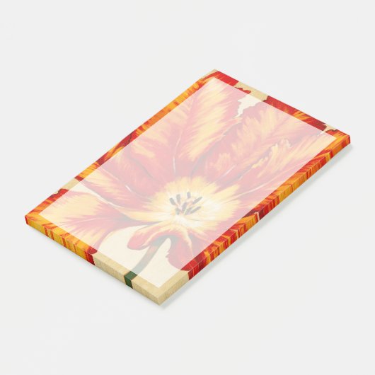 Parrot Tulip II Post-it® Notes (Schuin)