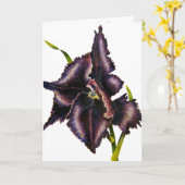 Parrot Tulip Kaart (Gele Bloem)