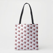 Parrot Tulip long Tote Bag (Voorkant)