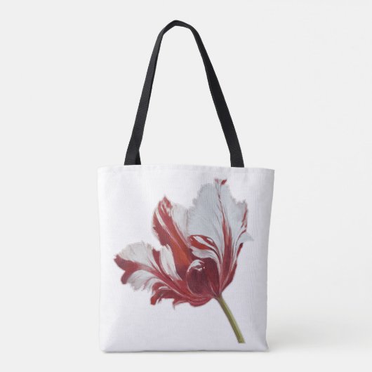 Parrot Tulip long Tote Bag (Achterkant)