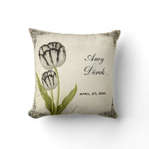 Parrot Tulip Personalized Keepomwille Pillow
