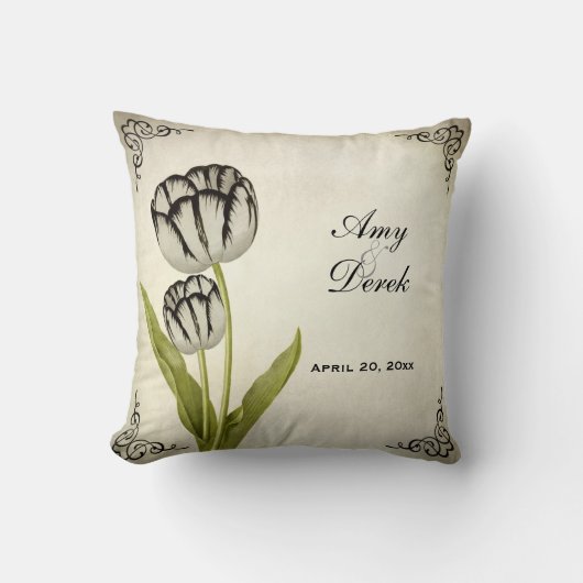 Parrot Tulip Personalized Keepomwille Pillow Kussen (Voorkant)