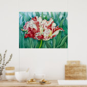 Parrot Tulip Poster (Keuken)