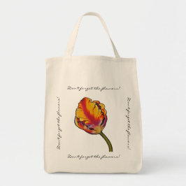 Parrot Tulip Tote Bag