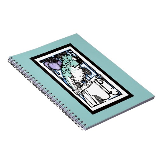 Parrot uit de jaren '90 notitieboek (Rechterzijde)