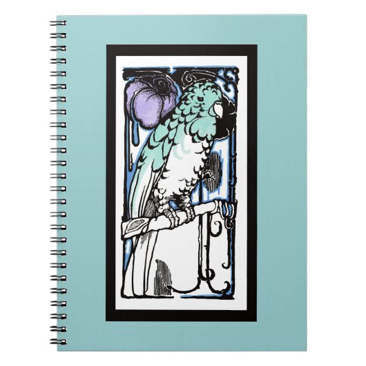 Parrot uit de jaren '90 notitieboek (Voorkant)