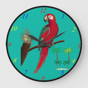Parrot Wall klok