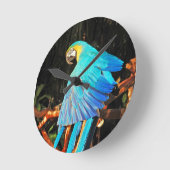 Parrot-wandklok Ronde Klok (Hoek)
