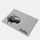 Parrot Welkom Deurmat (Schuin)