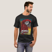 Parrot Whisperer Dier Natuur Birdwatcher Zooke T-shirt (Voorkant volledig)