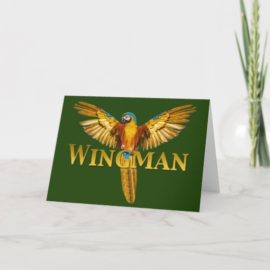 Parrot Wingman Kaart (Voorkant)
