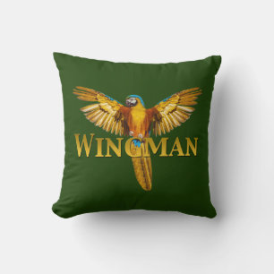 Parrot Wingman Kussen