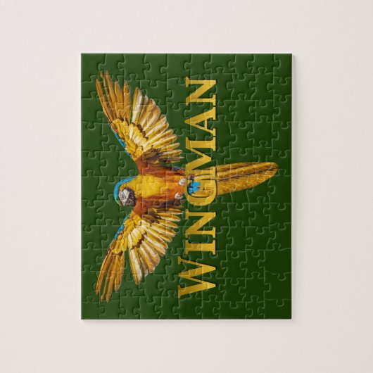 Parrot Wingman Legpuzzel (Verticaal)