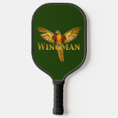 Parrot Wingman Pickleball Paddle (Achterkant)
