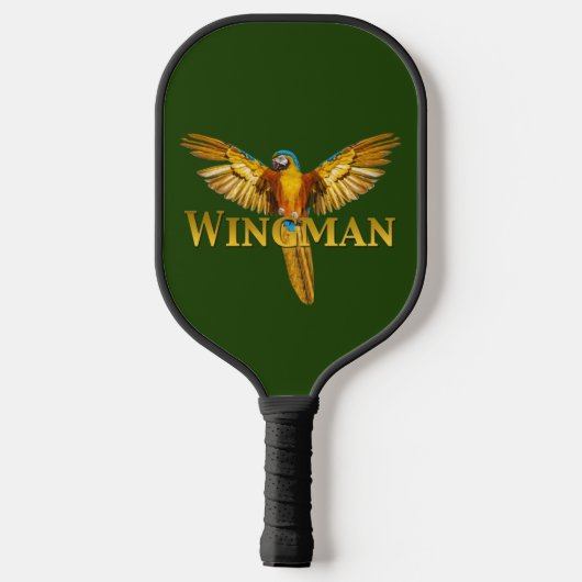 Parrot Wingman Pickleball Paddle (Achterkant)