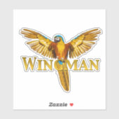 Parrot Wingman Sticker (Vel)