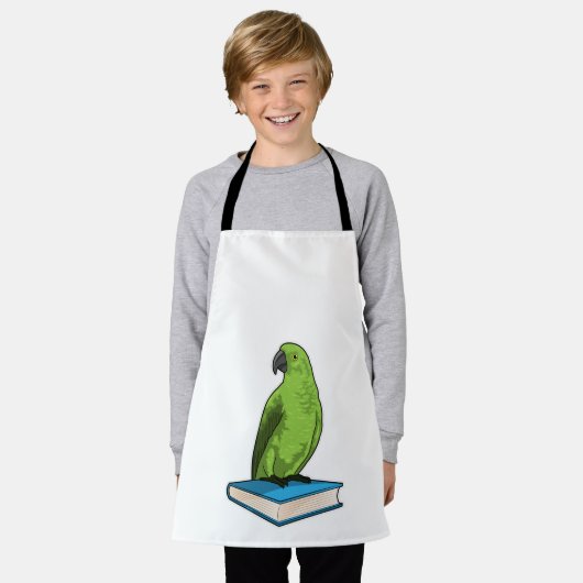 Parrot with Book Schort (Gedragen)