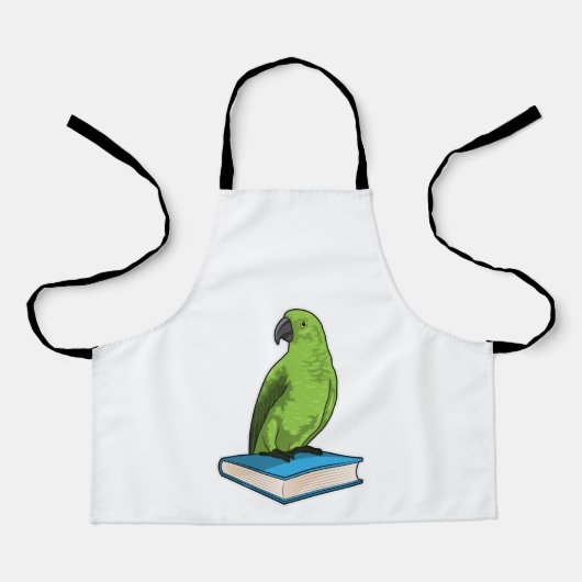 Parrot with Book Schort (Voorkant)