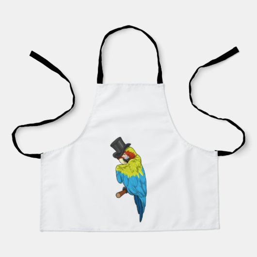 Parrot with Cylinder Schort (Voorkant)