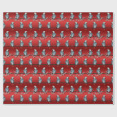 Parrot Wrapping Paper Specialized African Grey Cadeaupapier (Vlak)