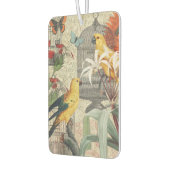 Parrot Yellow Tropical Antiek Flower Luchtverfrisser (Links)