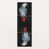 Parrot Yoga Mat Personalized African Grey Gifts (Voorkant)