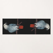 Parrot Yoga Mat Personalized African Grey Gifts (Voorkant (horizontaal))