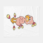 Parrot zonder veren.PNG Fleece Deken (Voorkant (Horizontaal))