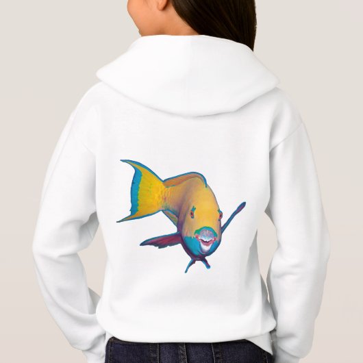 Parrotfish - Abstract Ontwerp - Knippen uit foto | (Achterkant)