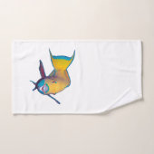 Parrotfish - Abstract Ontwerp - Knippen uit foto | Bad Handdoek (Handdoek)