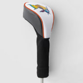 Parrotfish - Abstract Ontwerp - Knippen uit foto | Golfheadcover (Schuin)