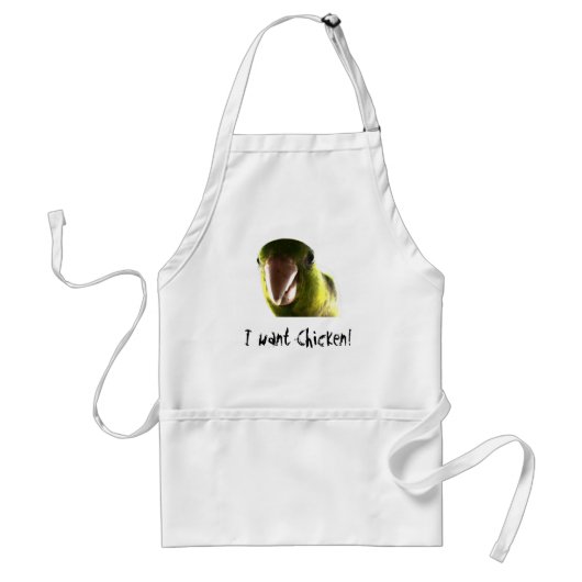 Parrotlet Apron Standaard Schort (Voorkant)