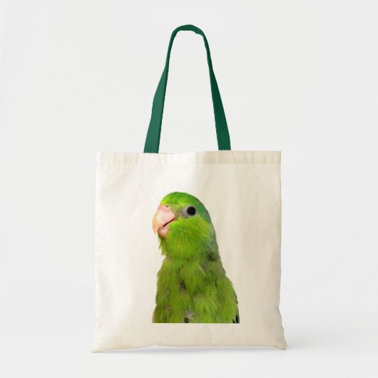 Parrotlet Bird Green Parrotlet Tas Hand Bag Art (Voorkant)