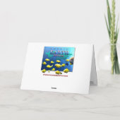 Parrotlet Pals Pacific Blue Birds Wenskaart Kaart (Achterkant)