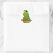 Parrotlet stickers kunst Parrot Groene Parrotlet (Tas)