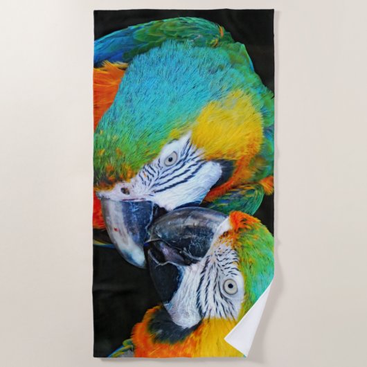 Parrots - Best friends Strandlaken (Voorkant)