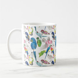 Parrots en toos koffiemok