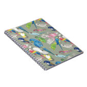 Parrots en toos notitieboek (Rechterzijde)