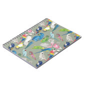 Parrots en toos notitieboek (Linkerzijde)