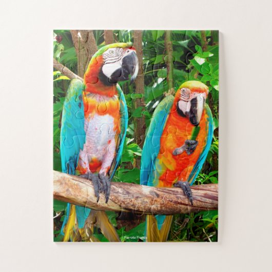 Parrots Florida Jigzaag Puzzle Legpuzzel (Verticaal)